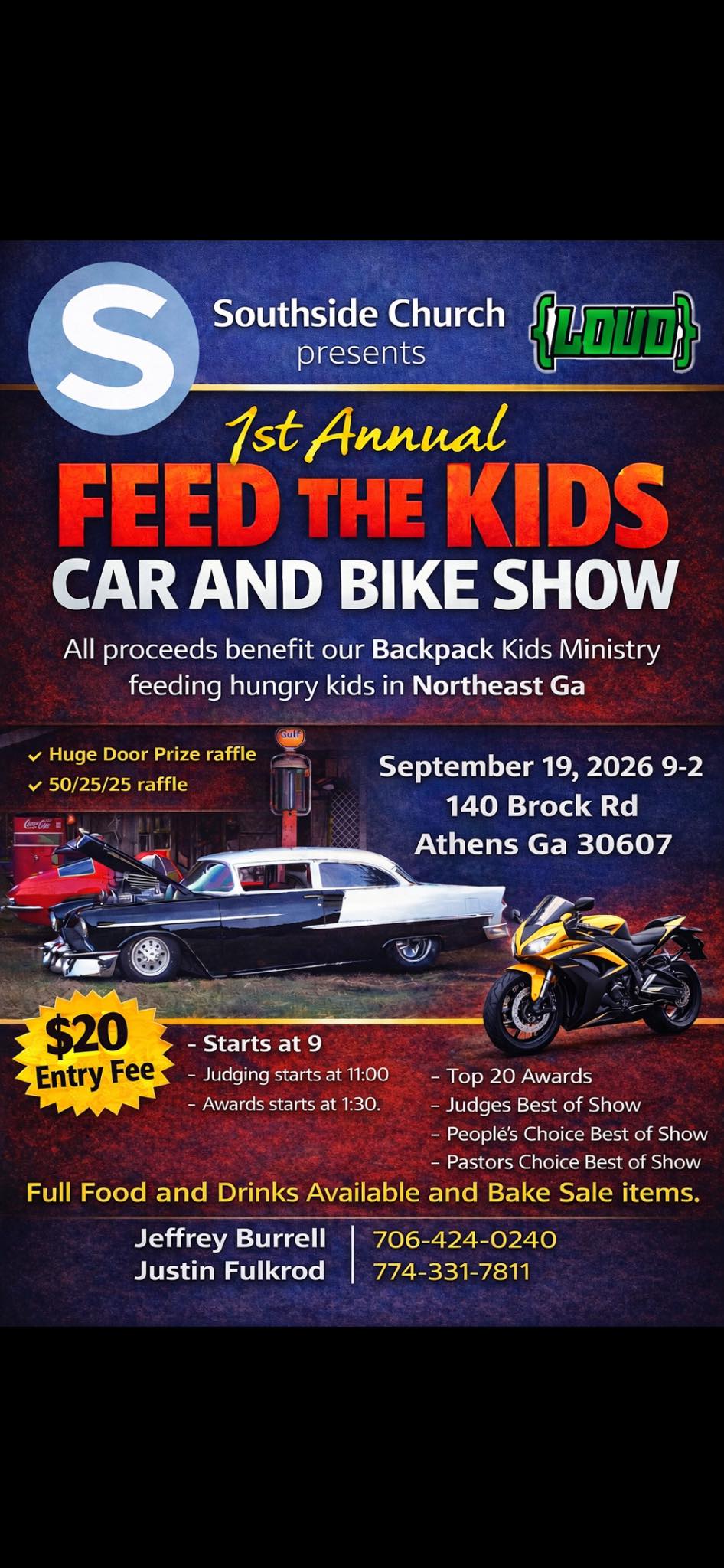 1st Annual Feed The Kids Car And Bike Show