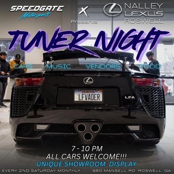 Nalley Lexus Roswell Tuner Night