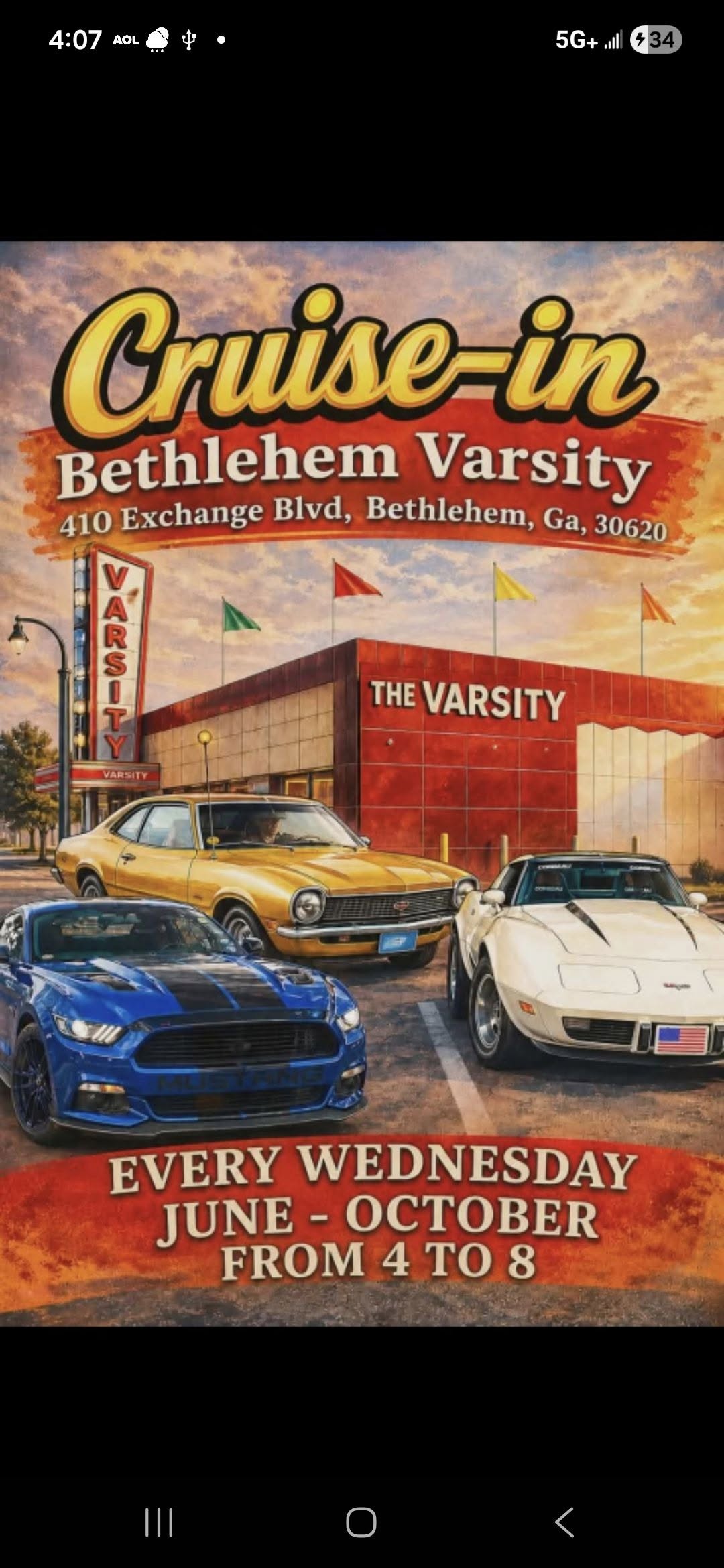 Bethlehem Varsity Cruise-In