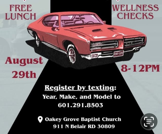 Oakey Grove Baptist Church Car Show