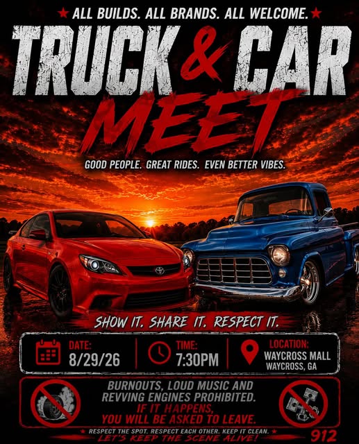 Truck & Car Meet at Waycross Mall