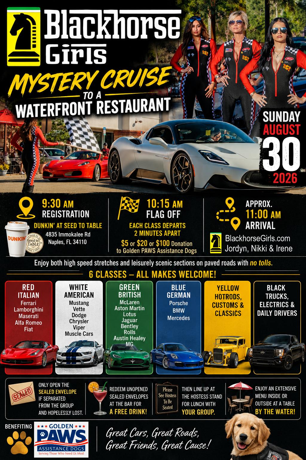 Blackhorse Girls Mystery Cruise