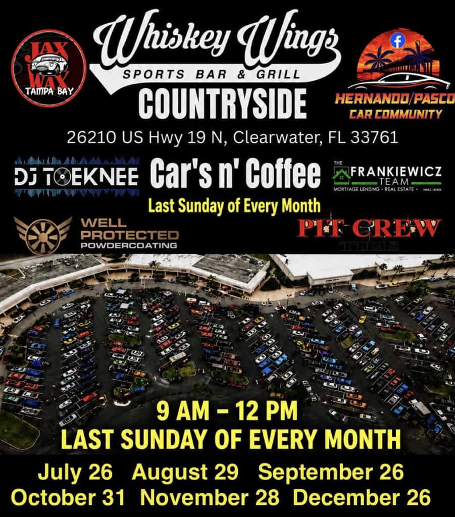 Whiskey Wings Countryside Cars n’ Coffee
