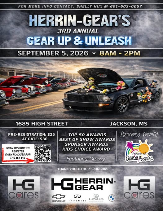 Herrin-Gear’s 3rd Annual Gear Up & Unleash