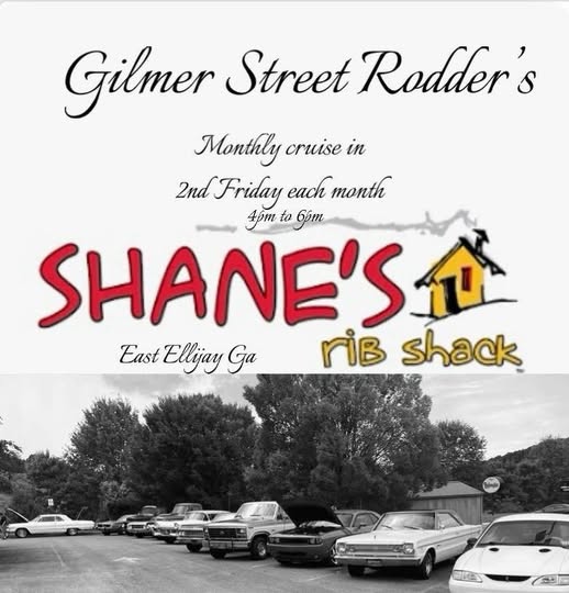 Gilmer Street Rodderβs Monthly Cruise-In