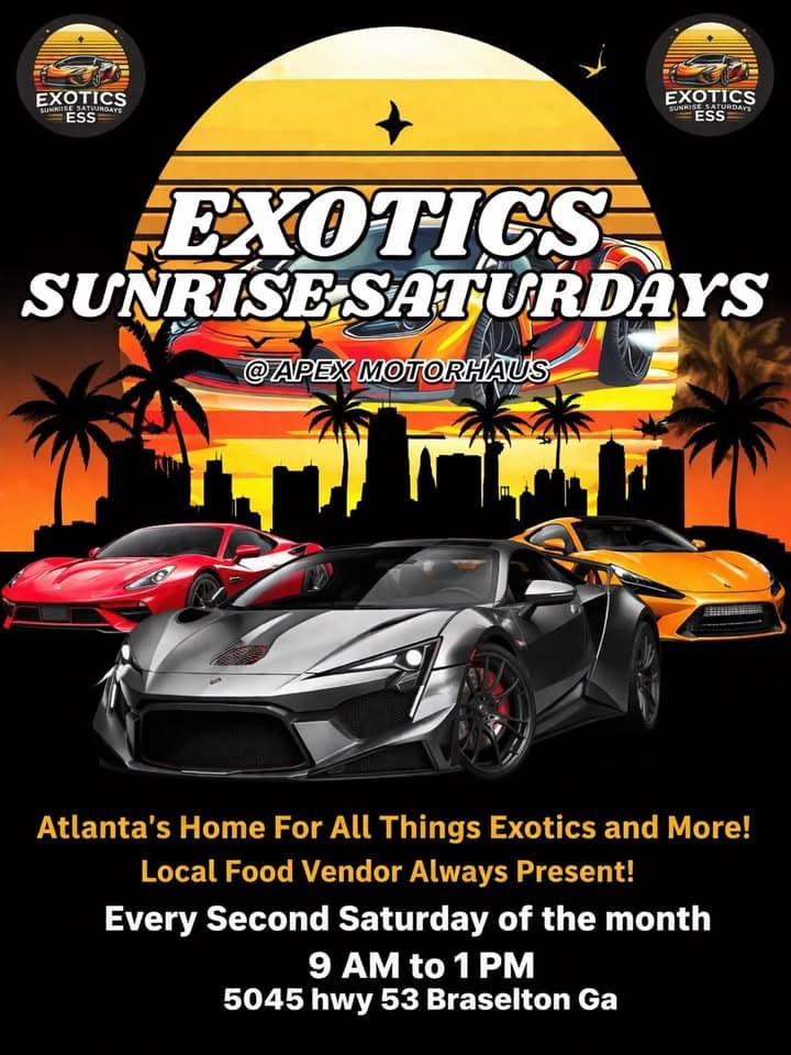 Exotics Sunrise Saturday