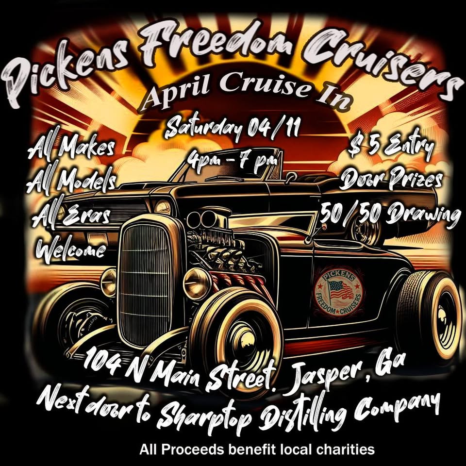 Pickens Freedom Cruisers Cruise in
