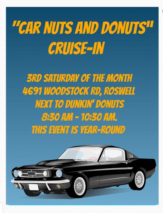 βCar Nuts And Donutsβ Cruise-In