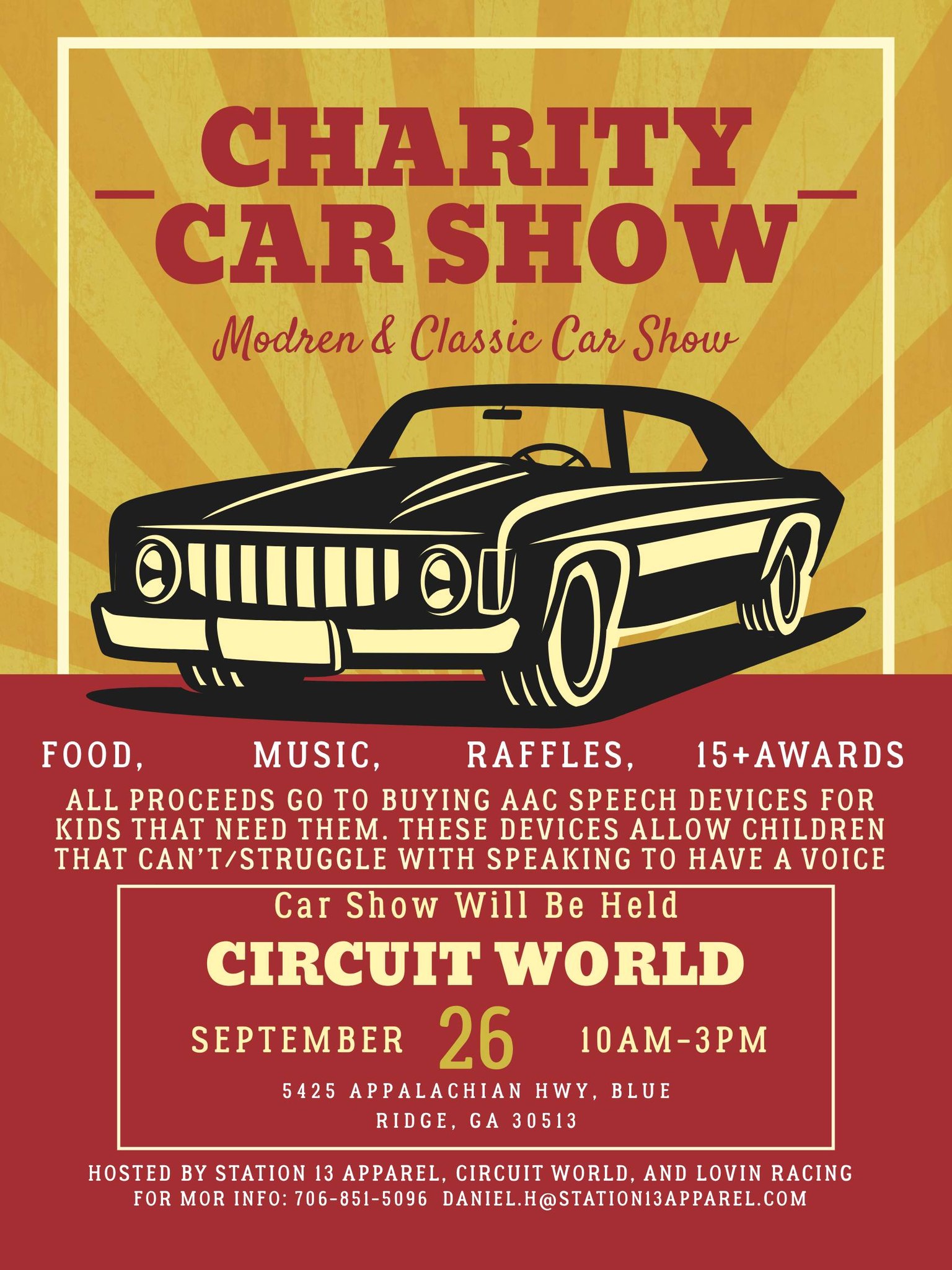 Circuit World Charity Car Show